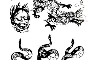 tattoo-near-me,-Chicago-il--flash-art-deal-by-Apu-M