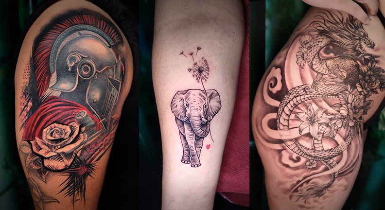1 chicago tattoo artist- Apu Morales, fine line tattoo artist in Chicago